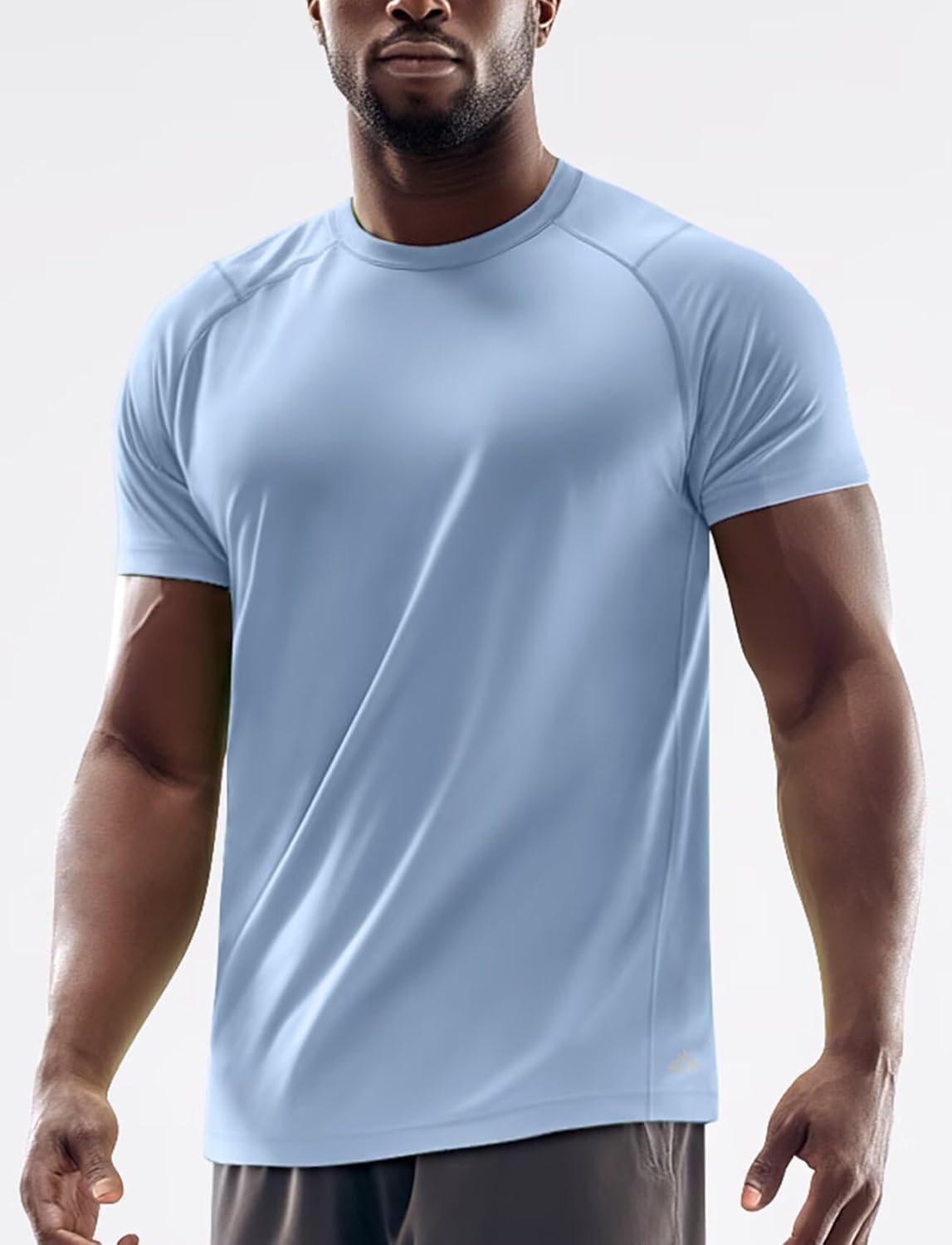 Running Shirts for Men Quick Dry Performance T-Shirt Moisture-Wicking Athletic Tee for Gym Workout Training