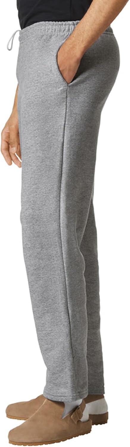 Adult Fleece Open Bottom Sweatpants with Pockets, Style G18300
