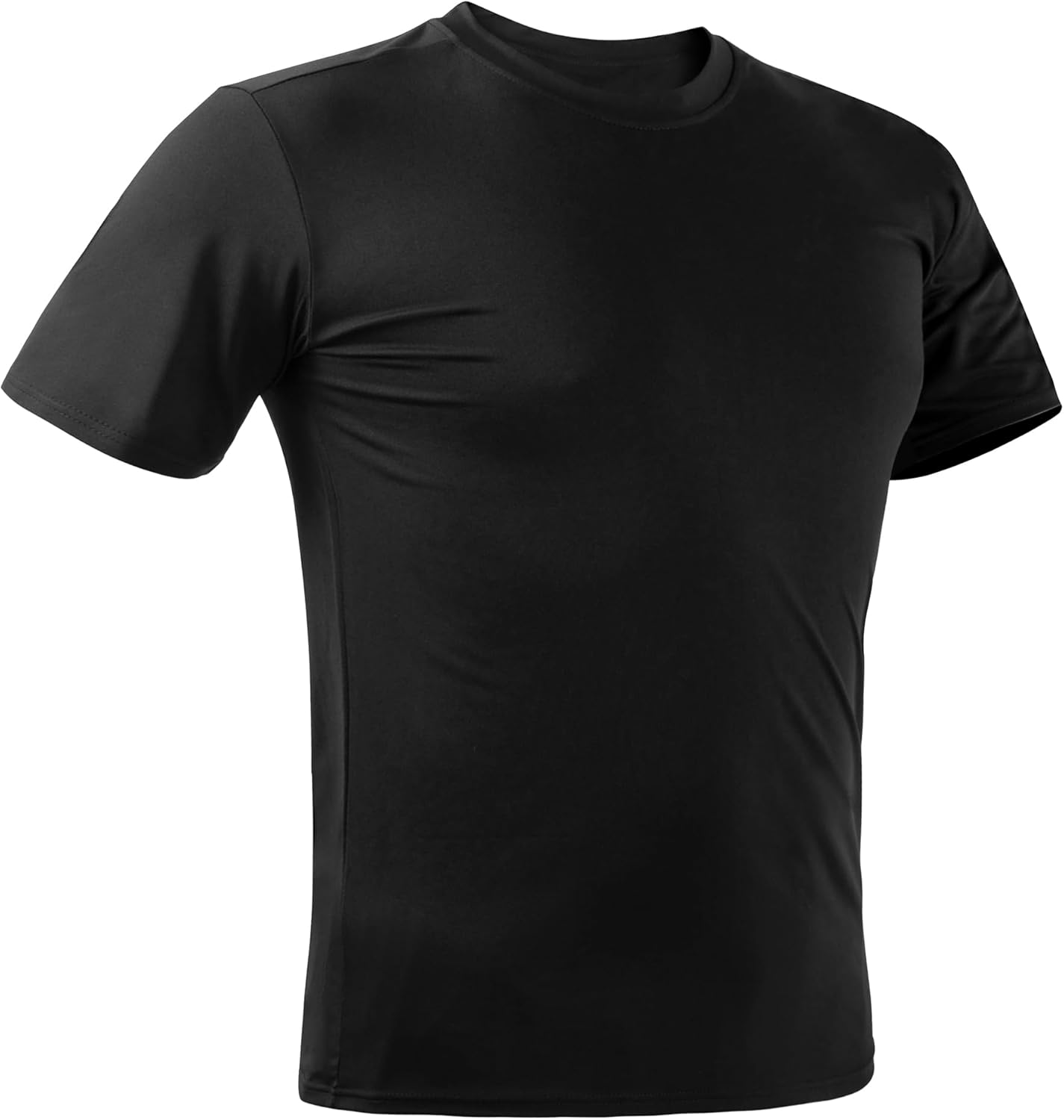 2&5 Pack Men's Sports T Shirts,Crew Neck Breathable Quick-Dry Short Sleeve, Lightweight Tee for Athletic Running