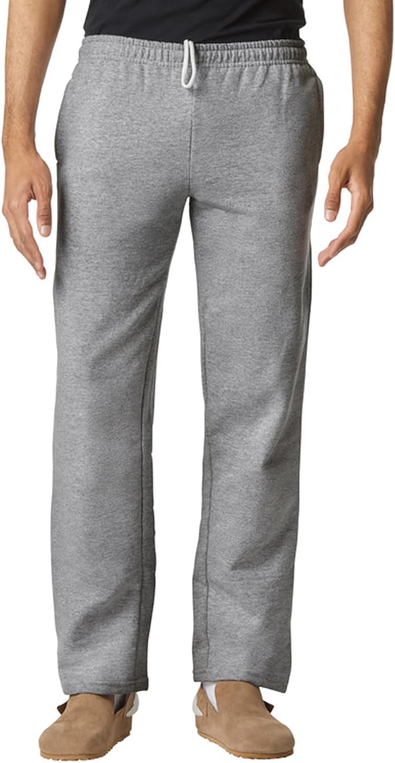 Adult Fleece Open Bottom Sweatpants with Pockets, Style G18300